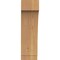 Ekena Millwork 4"W x 6"D x 14"H Imperial Rough Sawn Knee Brace, Western Red Cedar BRC04X06X14IMP00RWR - alternate 3